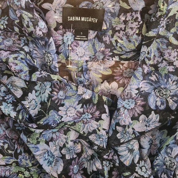 NWOT Sabina Musayev Lark Dress, Size S - Picture 5 of 14